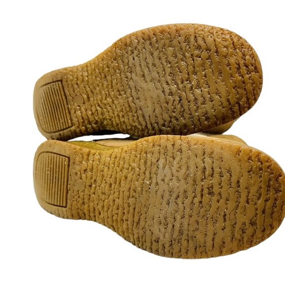 Vtg Pajar Womens Sz 6.5 Tan Suede Shearling Winter Snow Boots Genuine Wool - Picture 6 of 8